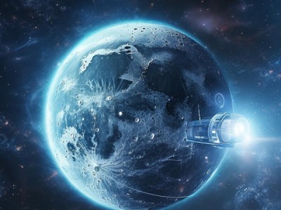 月球科技动态壁纸，探索宇宙的神秘之旅