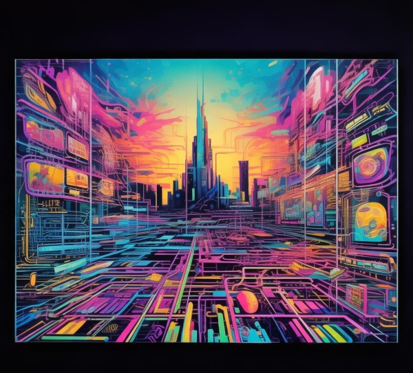 科技动态,科技插画海报设计灵感与灵感 科技动态,科技插画海报设计灵感与灵感
